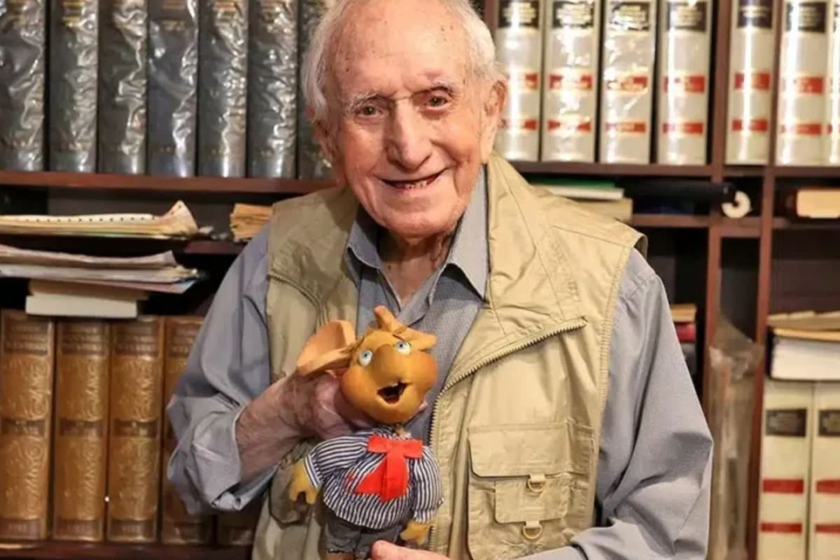 Peppino Mazzullo, el actor italiano que le puso la voz a Topo Gigio durante más de cuatro décadas, murió a los cien años en su casa de Sicilia