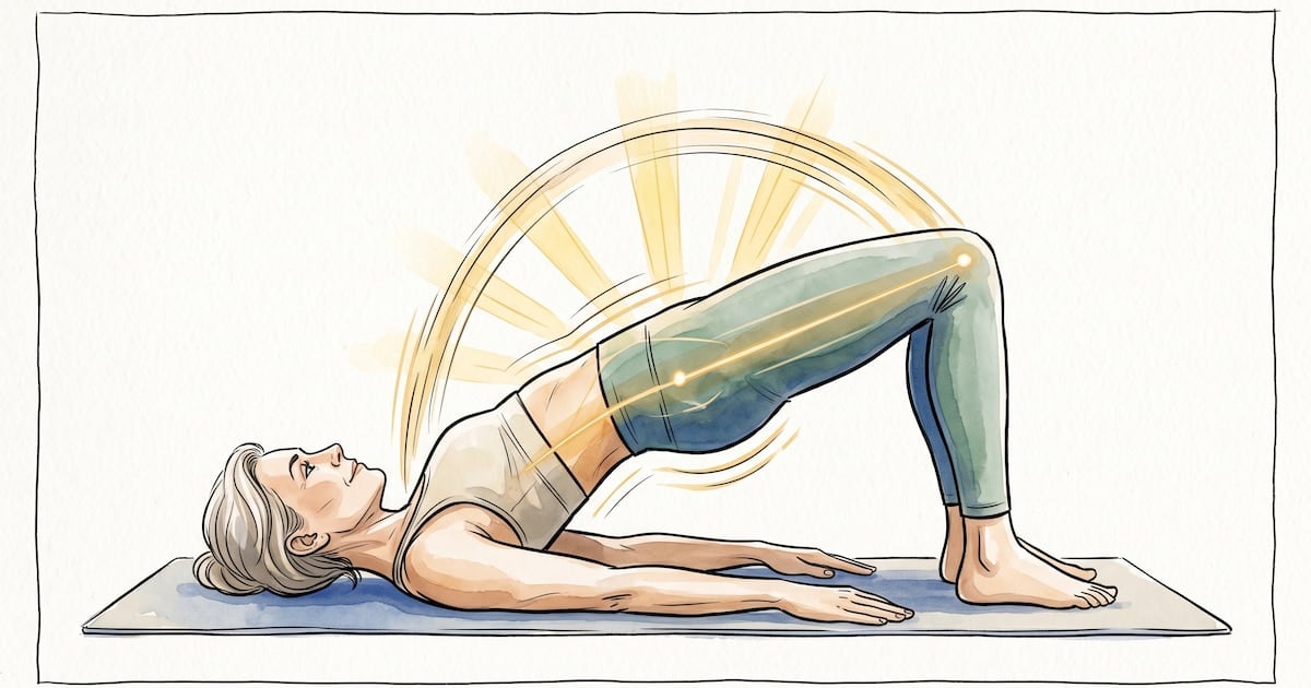 Planchas y puentes: dos aliados para cuidar el abdomen después de los 50