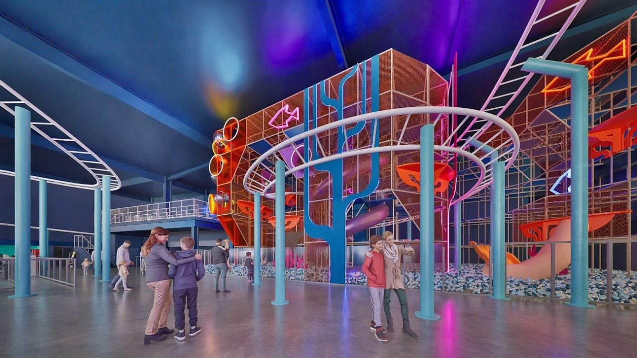 Balneario Camboriú se prepara para estrenar en 2027 un gran parque cubierto pensado para los días de lluvia y las noches de verano