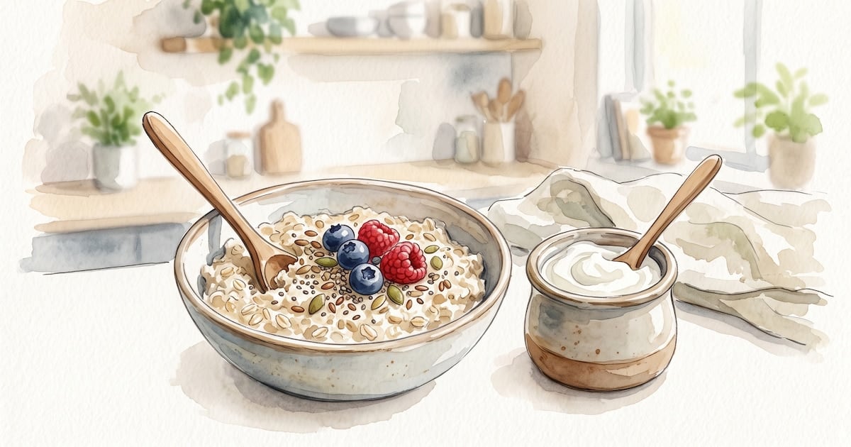 Avena y yogur griego: una dupla de la mesa que puede ordenar el tránsito intestinal sin milagros ni soluciones mágicas