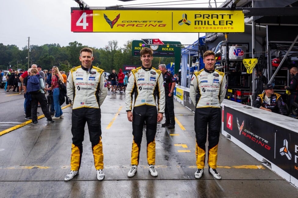 Varrone cerró el año en Road Atlanta con un Corvette que peleó hasta el final