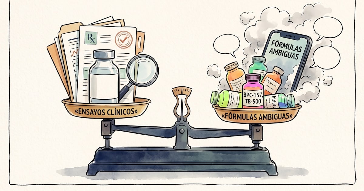 Péptidos bajo la lupa: por qué no todos prometen lo mismo ni tienen el mismo respaldo científico