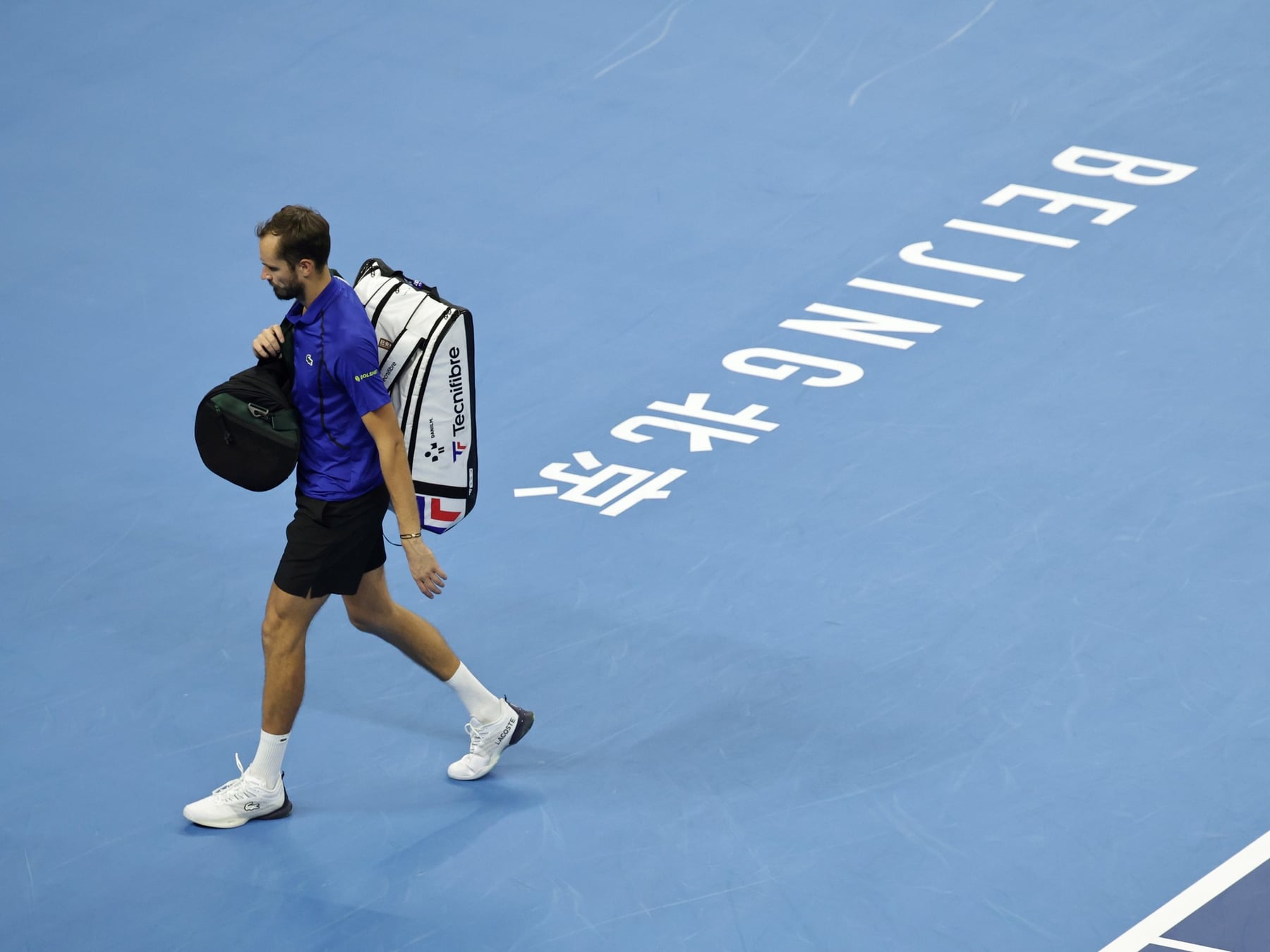 La final de Pekín se la quedó Djokovic entre reproches y una pelota que viajó donde no debía