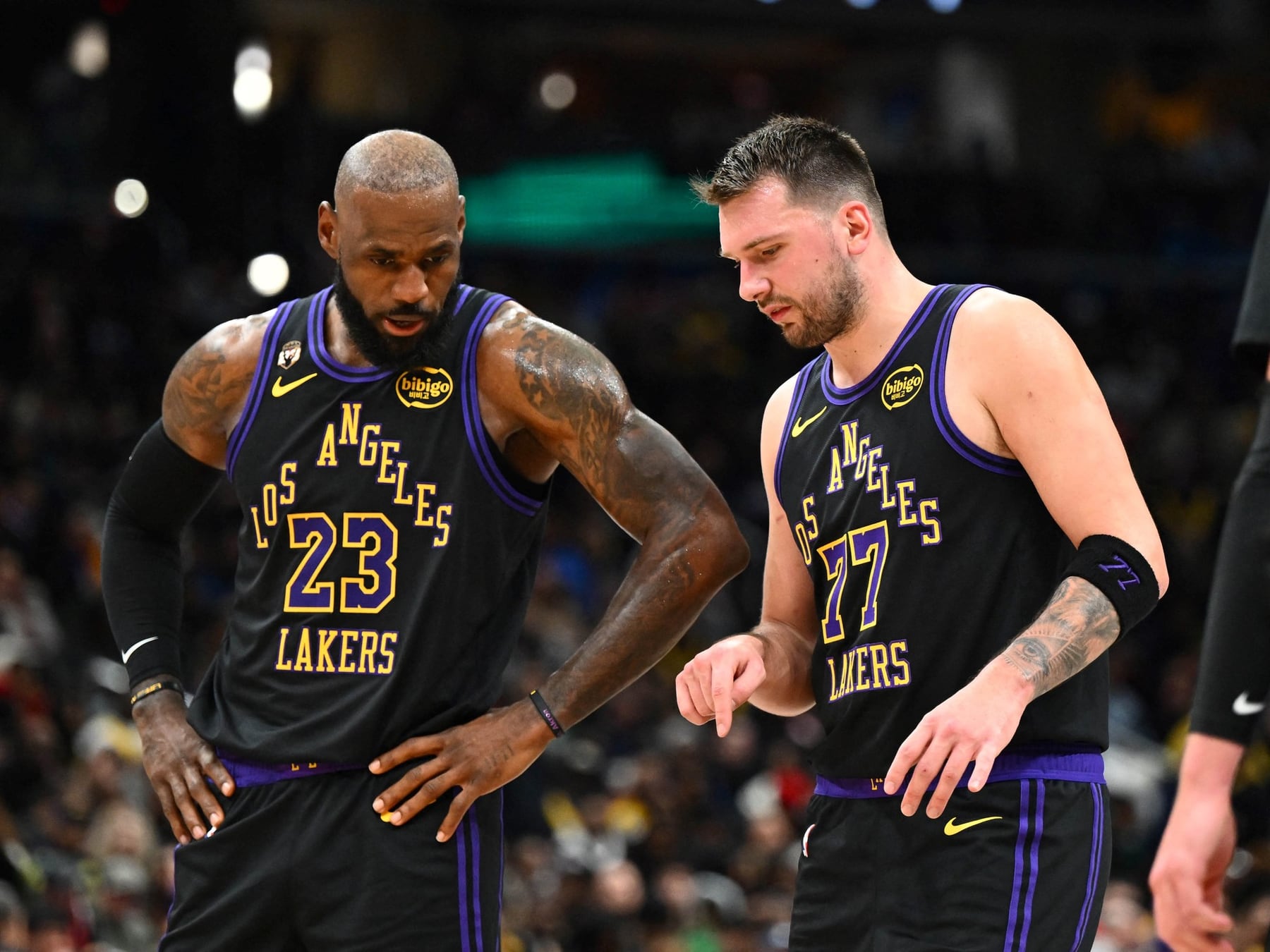 Doncic enchufó 21 puntos en 16 y ya palpita el debut ante Golden State: los Lakers barrieron a Utah en el arranque de la pretemporada