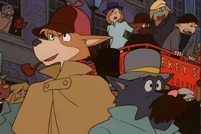Aquella Sherlock Holmes con alma de perro que Miyazaki soñó más oscura y la serie terminó haciendo más infantil