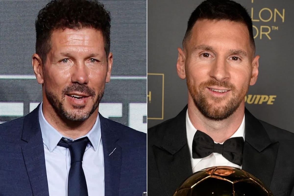 El Cholo se quiebra con Messi y le deja la frase que todos queremos escuchar