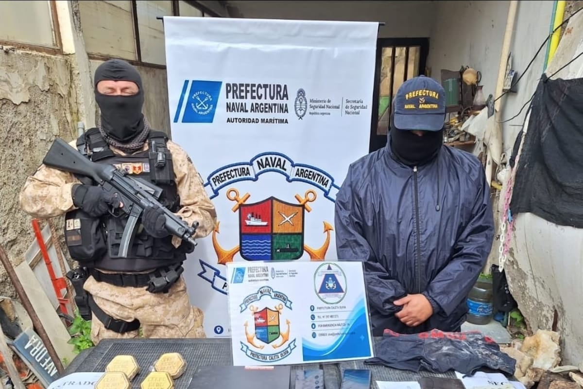 Secuestraron diez kilos de oro ocultos en el tanque de un inodoro en desuso en Caleta Olivia