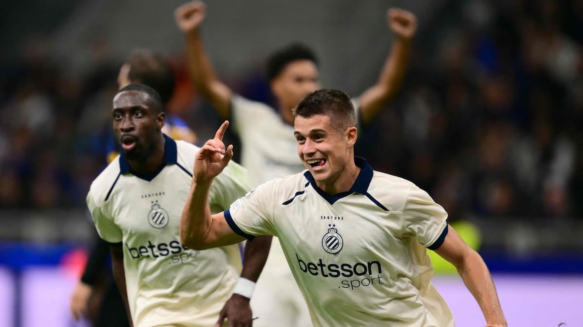 La Champions tuvo de todo y un Brujas que hizo ruido en el Meazza: repasamos la segunda fecha