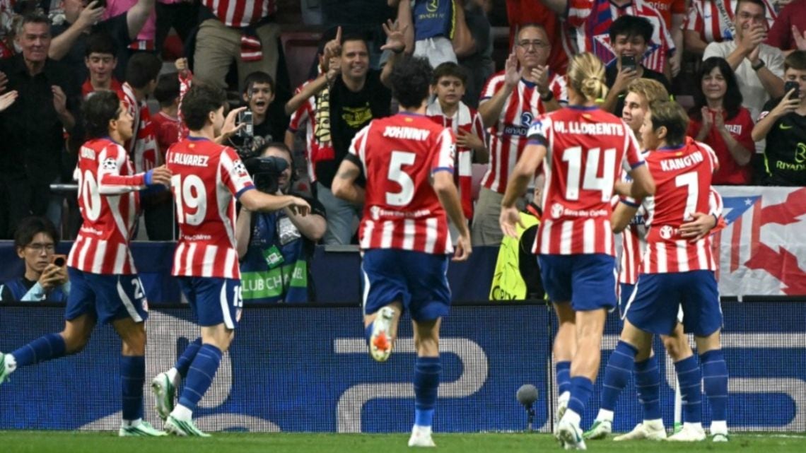 El Atleti se sacude en Europa: 2-0 al United y a otra cosa