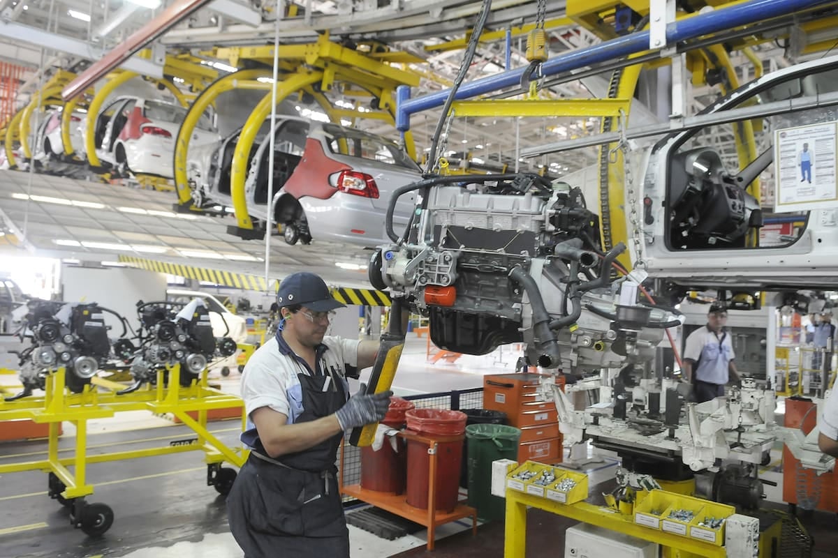 La industria corre con el motor a media máquina: usó apenas 58,5% de su capacidad en agosto
