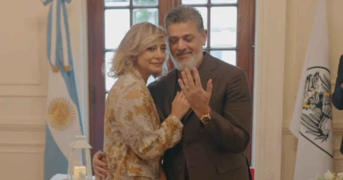 Andrea Ghidone y Pablo Otero dijeron "sí" en una íntima ceremonia civil y ya palpitan la gran fiesta de octubre