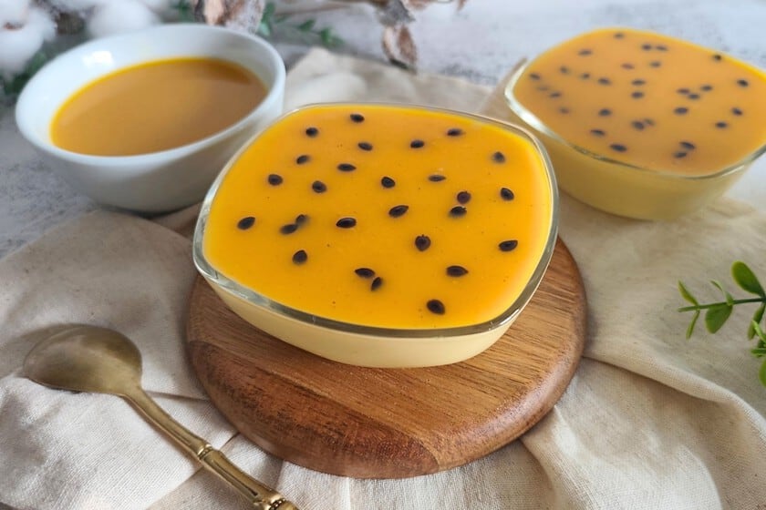 Una mousse de maracuyá fría, sin horno y con todo el sabor del trópico llega para conquistar la sobremesa