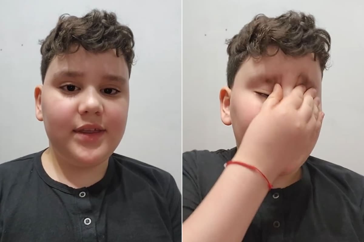 Toto, el nene de MasterChef Junior que se quebró en vivo por los golpes de los haters: "Acá detrás hay una persona"
