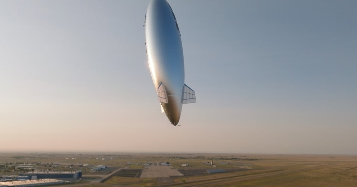 Un globo gigante de 83 metros le ganó de mano a las antenas de celulares y dejó a todos hablando desde el cielo