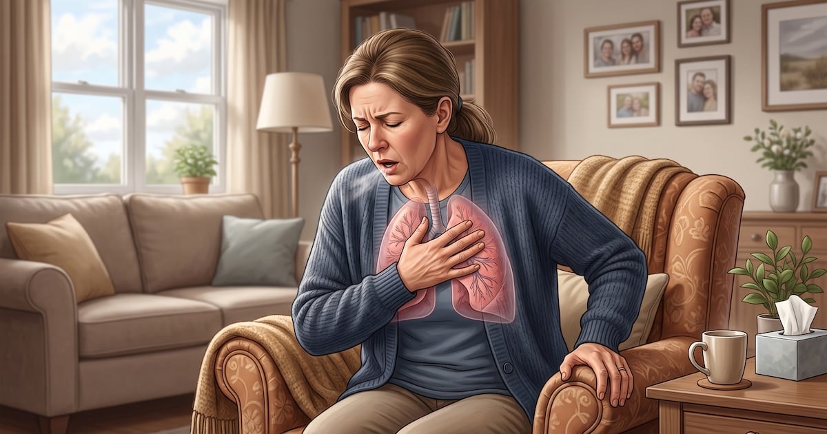 La neumonía que llega sin tos ni fiebre: las pistas que el cuerpo da primero