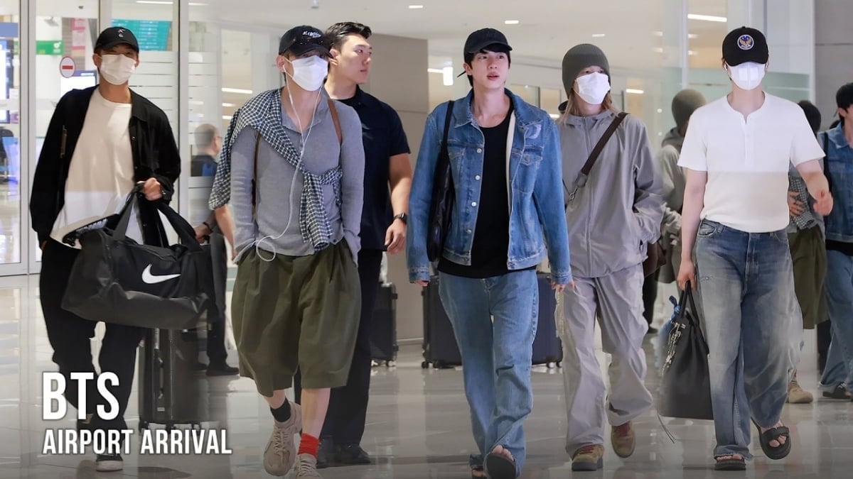 BTS pisa suelo argentino con todo su operativo privado y enciende La Plata