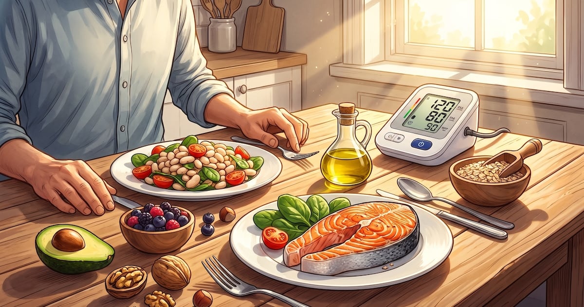 La dieta DASH se mostró segura para hipertensos que ya toman medicación, según un nuevo estudio