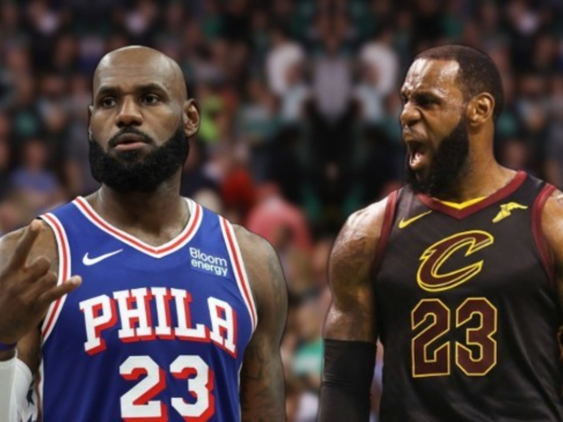 LeBron vuelve a Cleveland, ahora con la camiseta de Philadelphia
