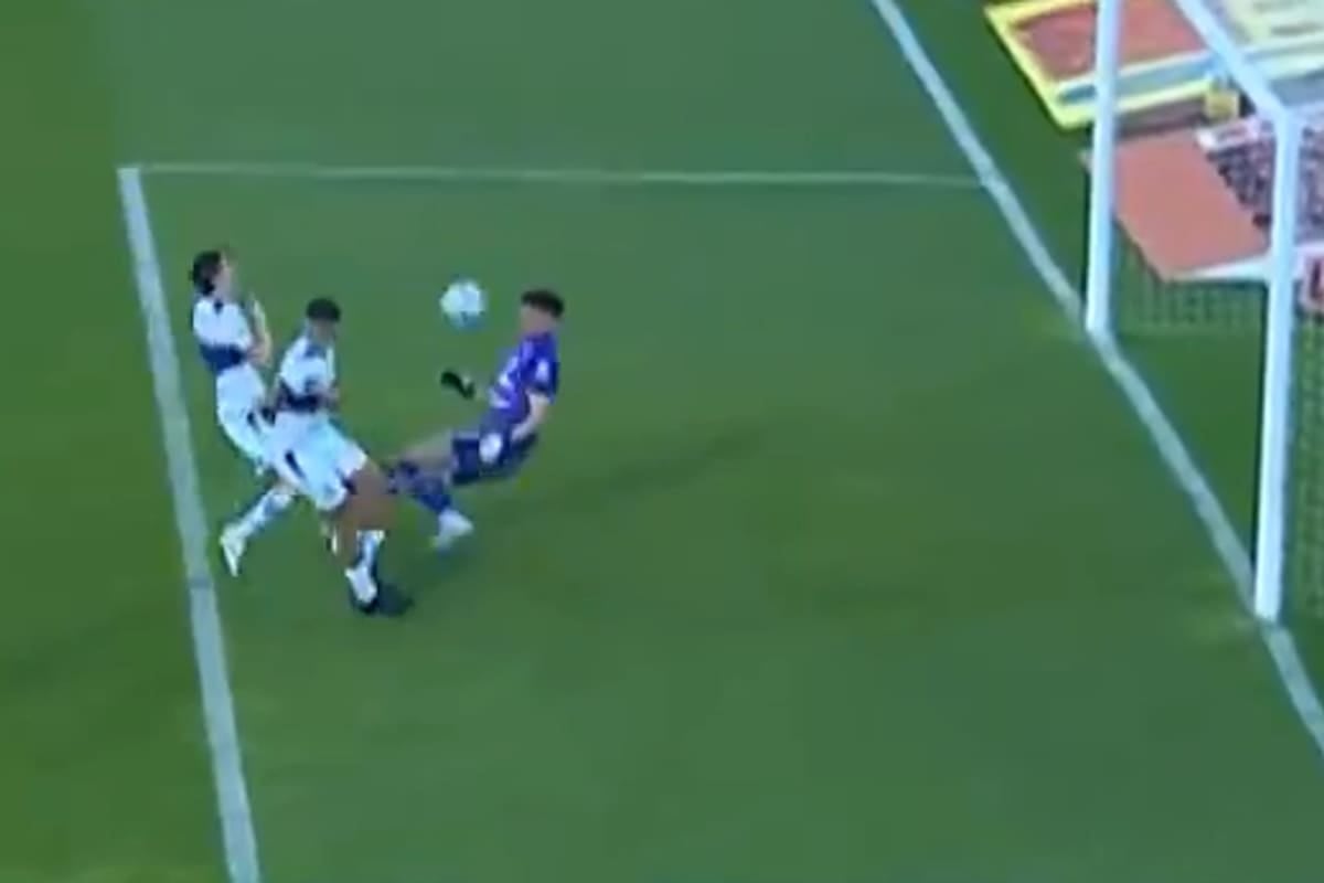 El Lobo exploitsó un error yolfo contra Sarmiento